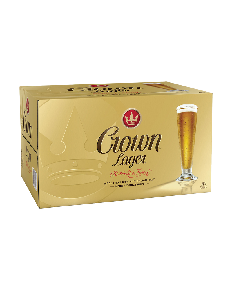 Crown Lager 375ml Case (24)