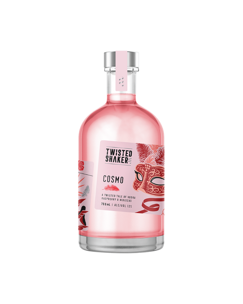 Buy Twisted Shaker Cosmopolitan Pre Batched Cocktail 700mL Online – Bevmart