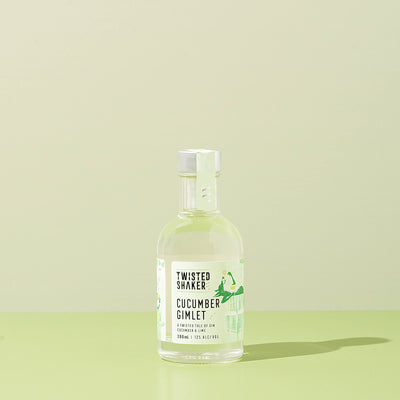 Twisted Shaker Cucumber Gimlet Pre Batched Cocktail 200mL